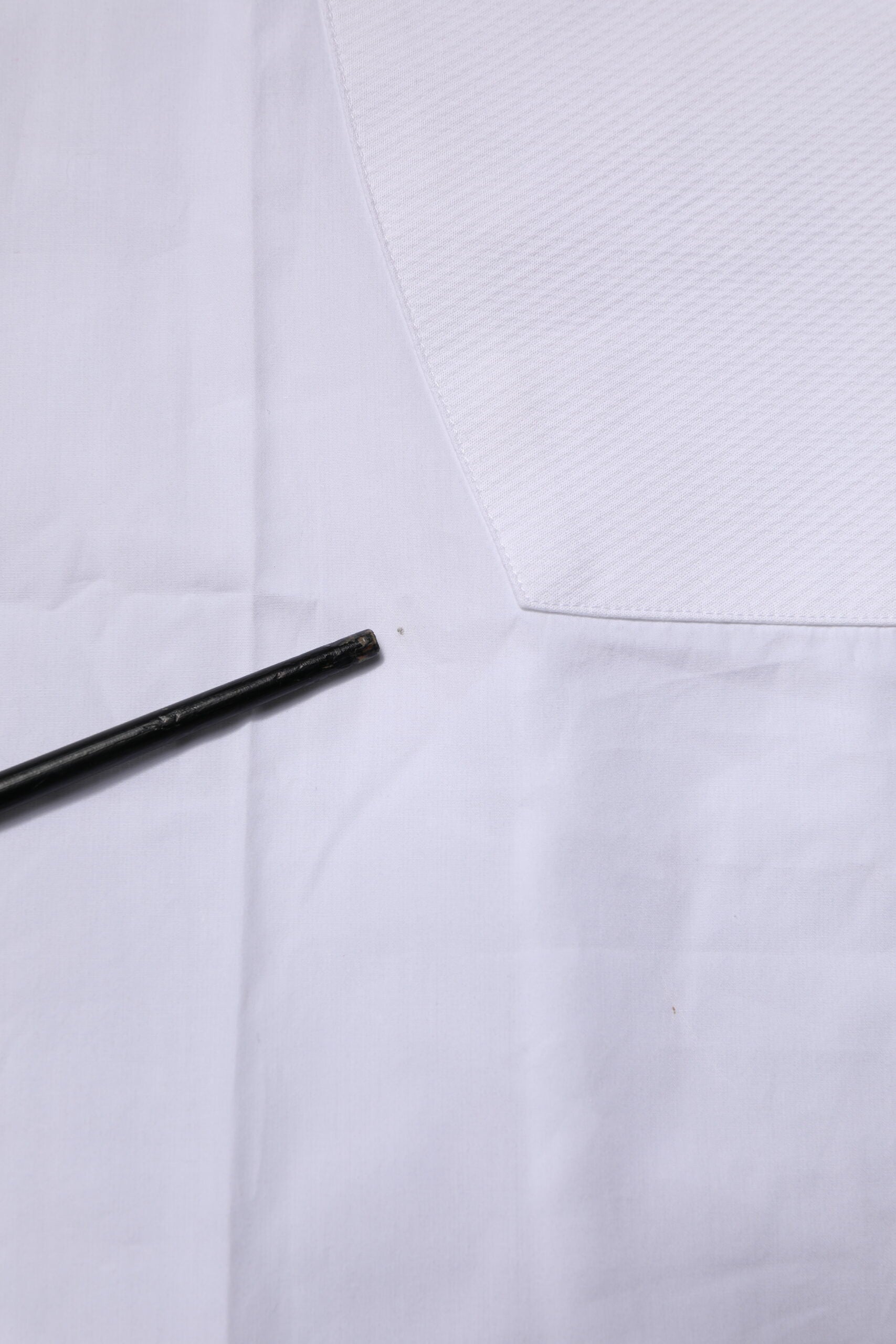 Dolce & Gabbana White Bib Cotton Poplin GOLD Formal Shirt | Regal Royce