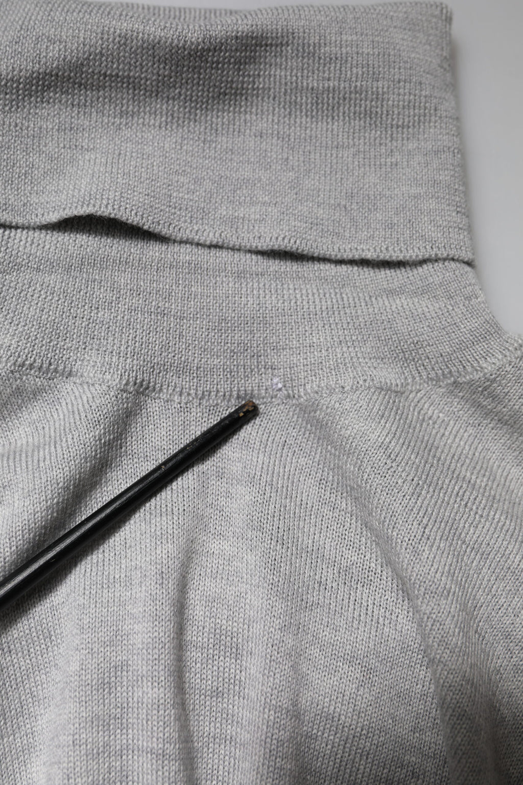 Dolce & Gabbana Gray Long Sleeve Turtleneck Pullover Sweater