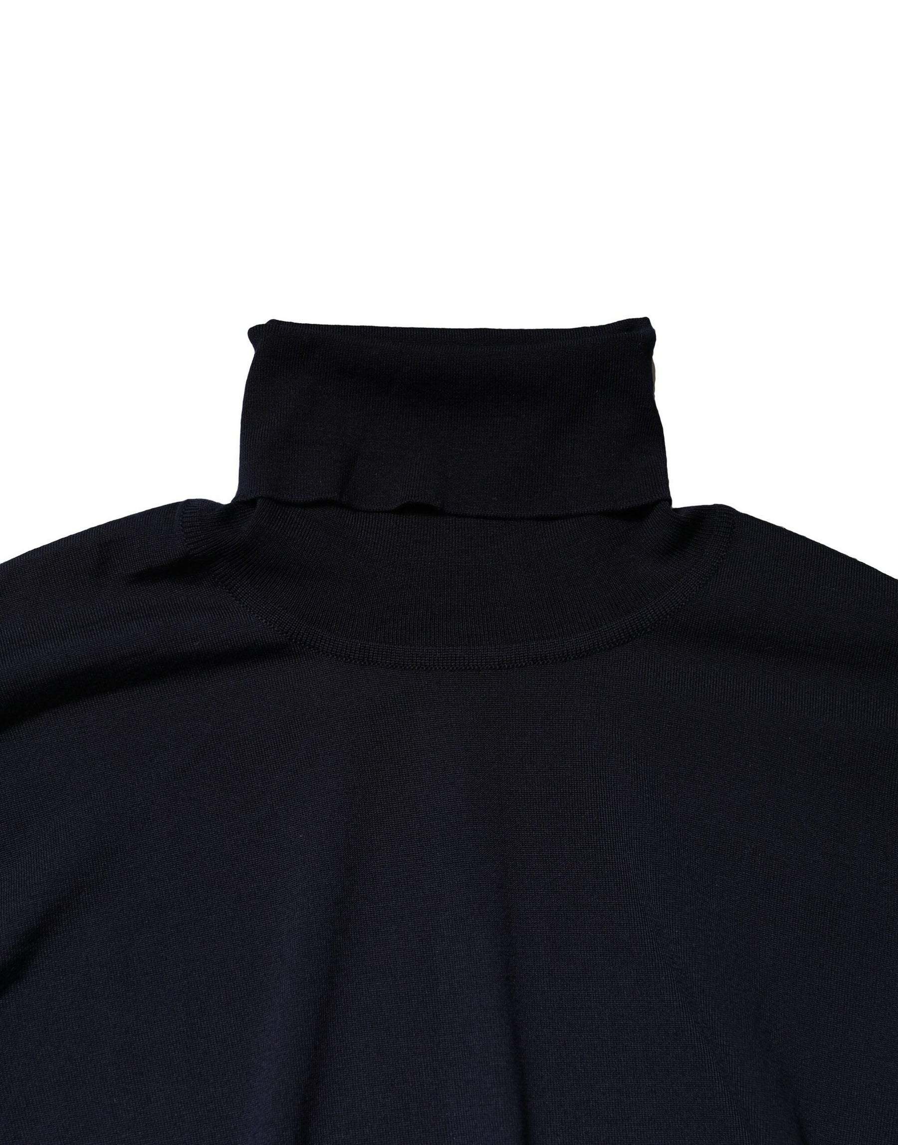 Dolce & Gabbana Blue Long Sleeve Turtleneck Pullover Sweater | Regal Royce
