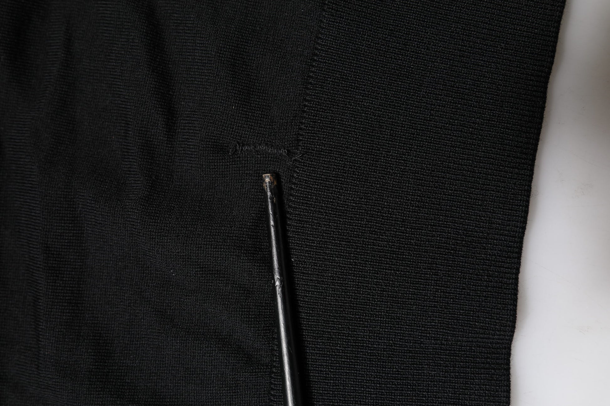 Dolce & Gabbana Black Long Sleeve Crew Neck Pullover Sweater