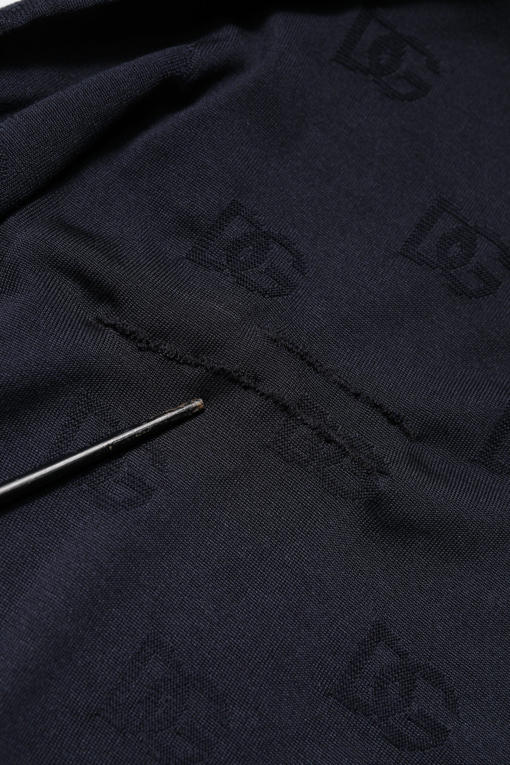 Dolce & Gabbana Black Silk Crew Neck Sweatshirt Sweater | Regal Royce