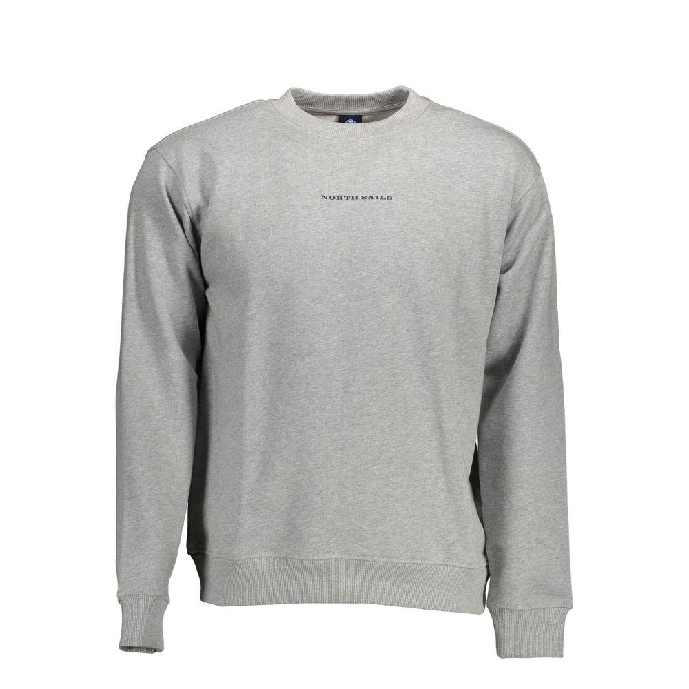 North Sails Grigio Cotton Men Sweatshirt | Regal Royce