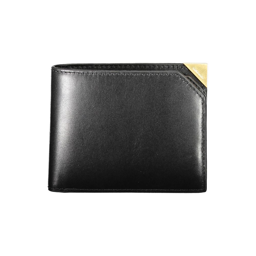 Calvin Klein Nero Leather Men Wallet | Regal Royce