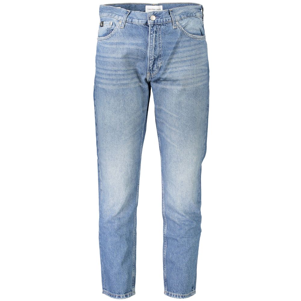 Calvin Klein Blu Cotton Mens Jeans | Regal Royce