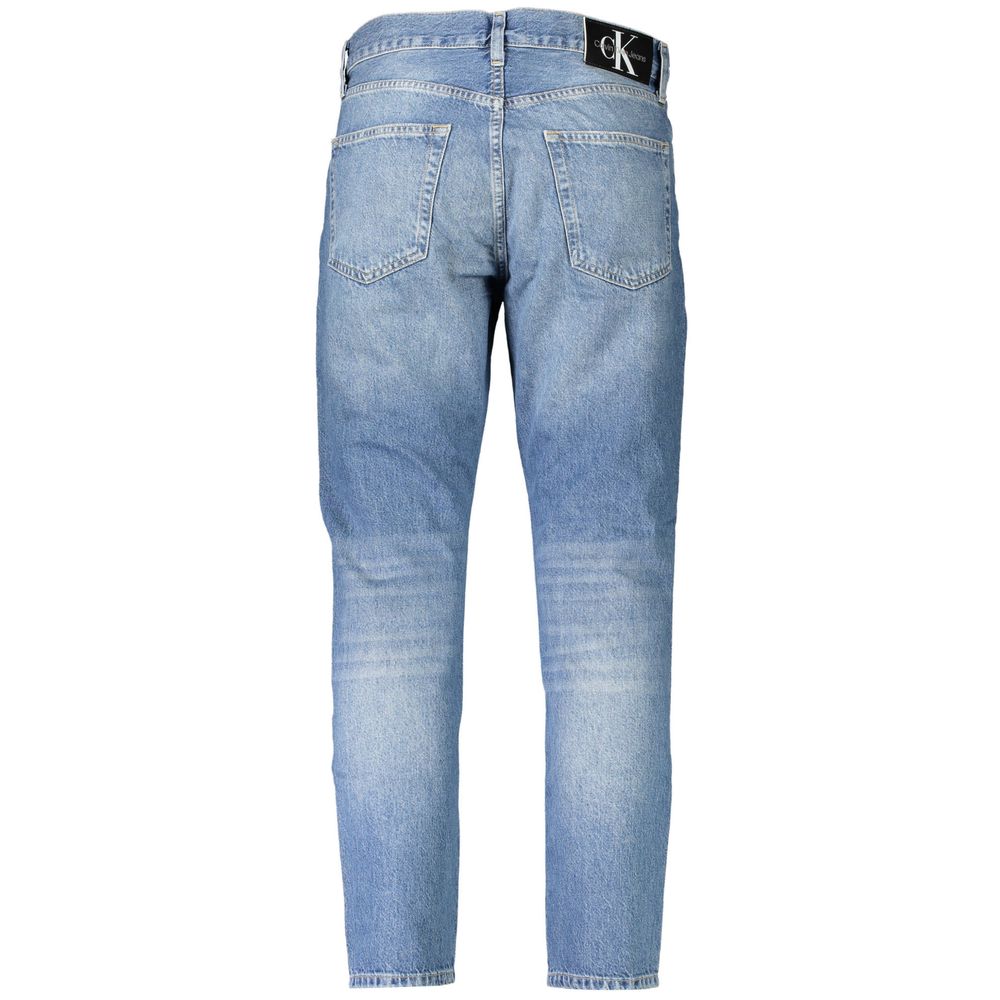Calvin Klein Blu Cotton Mens Jeans | Regal Royce