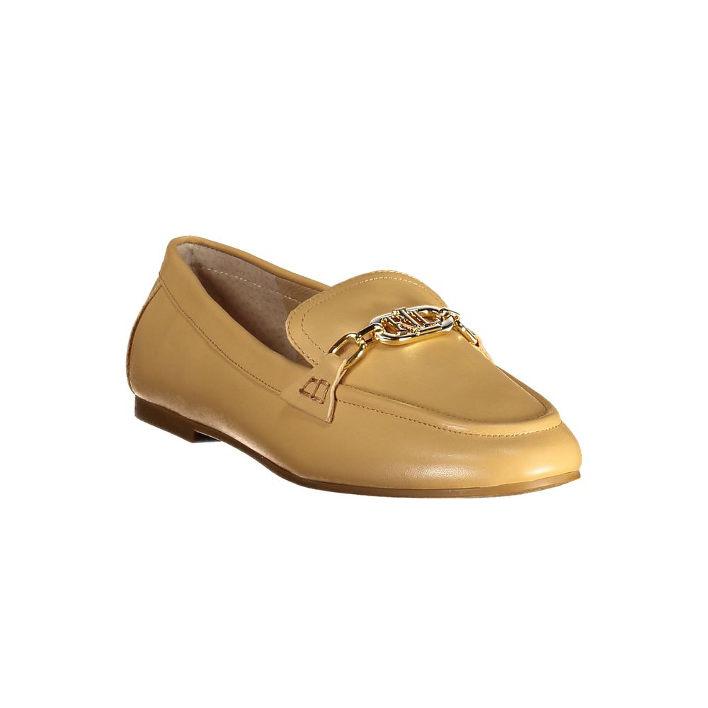 Ralph Lauren Beige Leather Womens Classic Shoe | Regal Royce
