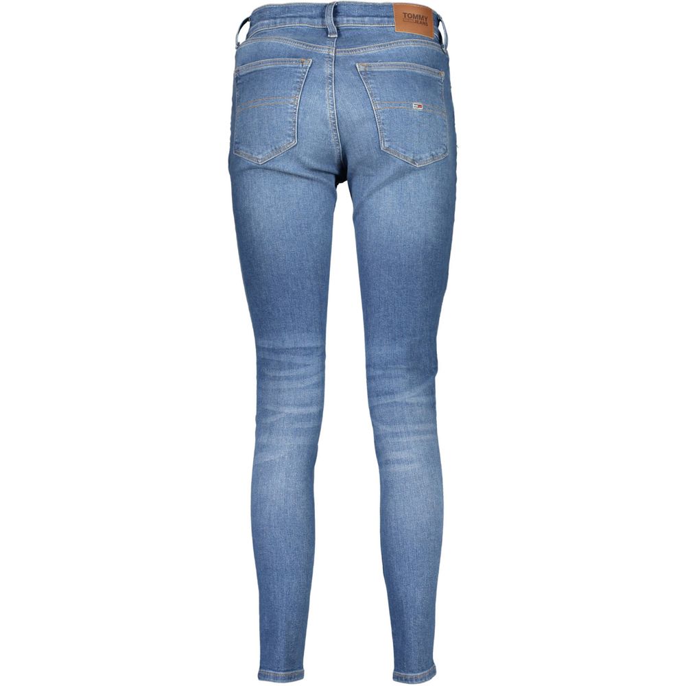 Tommy Hilfiger Azzurro Cotton Women Jeans | Regal Royce
