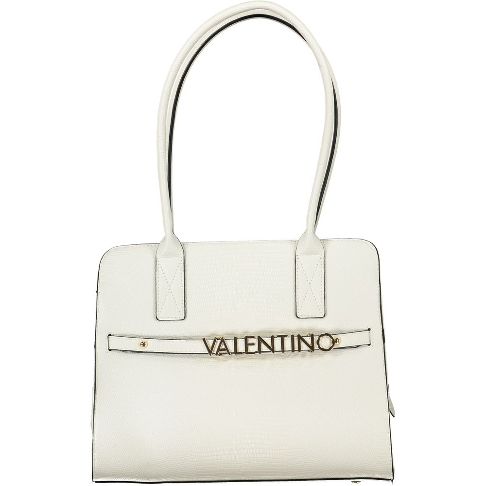 Mario Valentino Bianco Poliuretano Women Handbag | Regal Royce