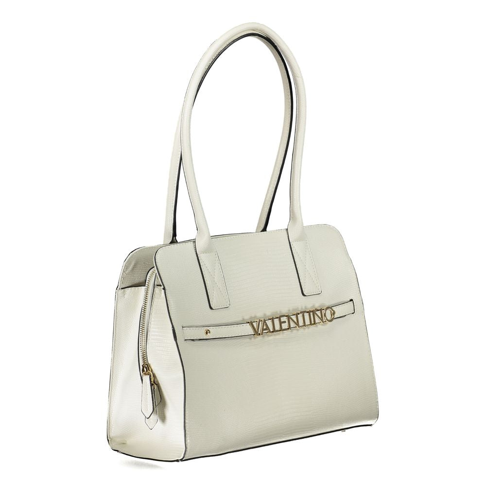 Mario Valentino Bianco Poliuretano Women Handbag | Regal Royce