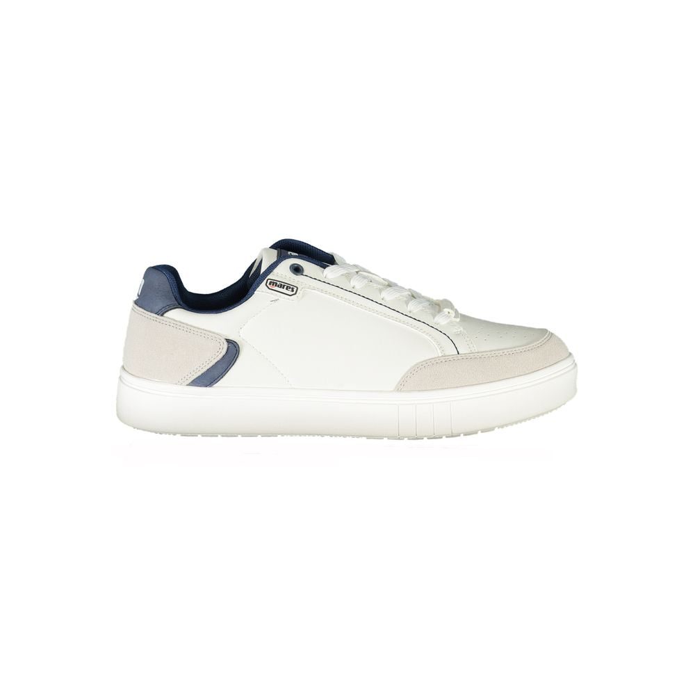 Mares White Polyurethane Men Sneaker | Regal Royce