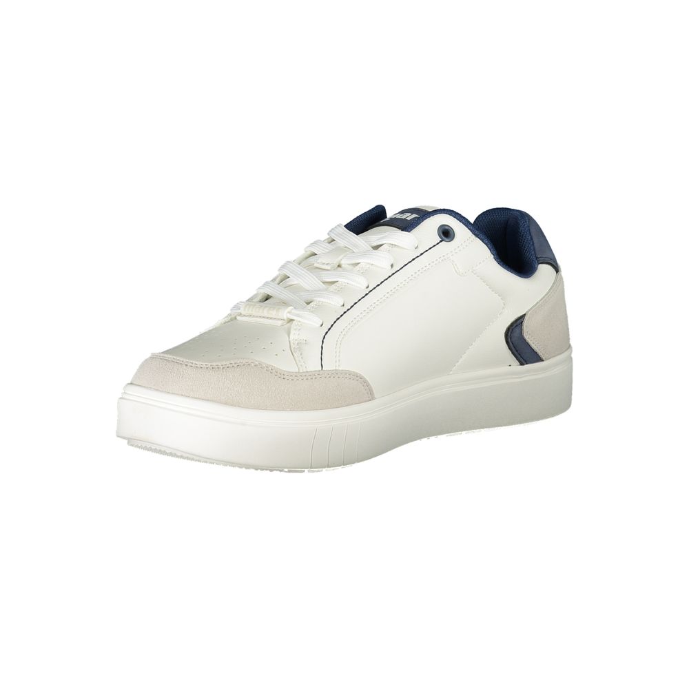 Mares White Polyurethane Men Sneaker | Regal Royce