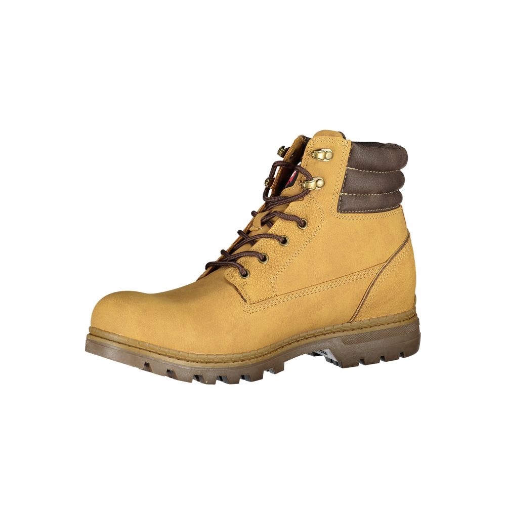 Carrera Yellow Polyurethane Men Boot | Regal Royce