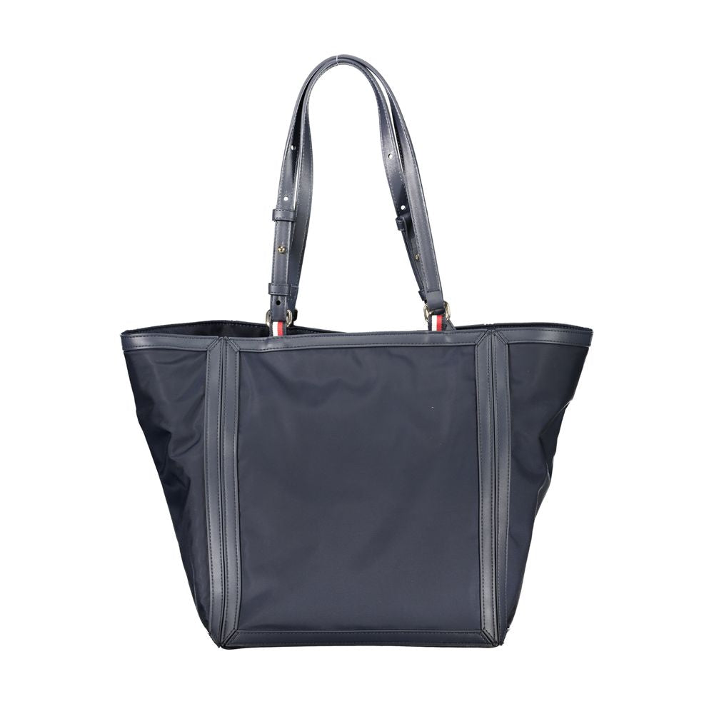 Tommy Hilfiger Blue Polyester Women Handbag | Regal Royce