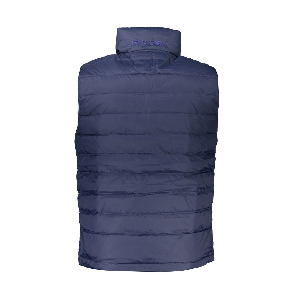 La Martina Blu Poliammide Men Vest | Regal Royce