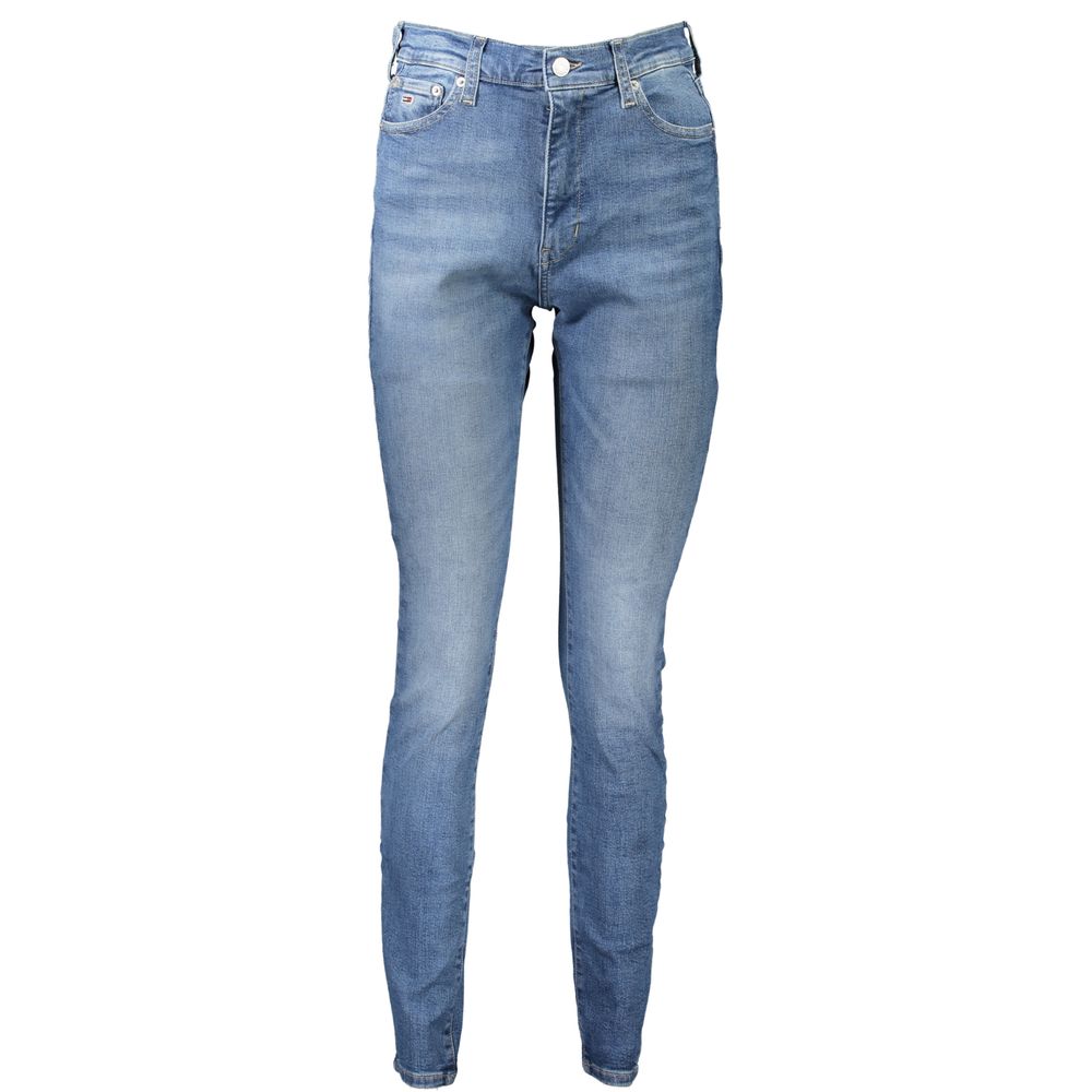Tommy Hilfiger Blu Cotton Women Jeans | Regal Royce