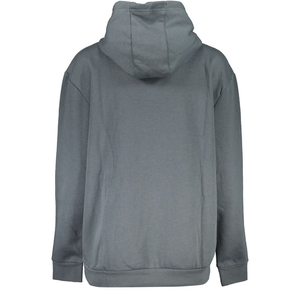 Cavalli Class Grigio Polyester Woman Sweatshirt | Regal Royce