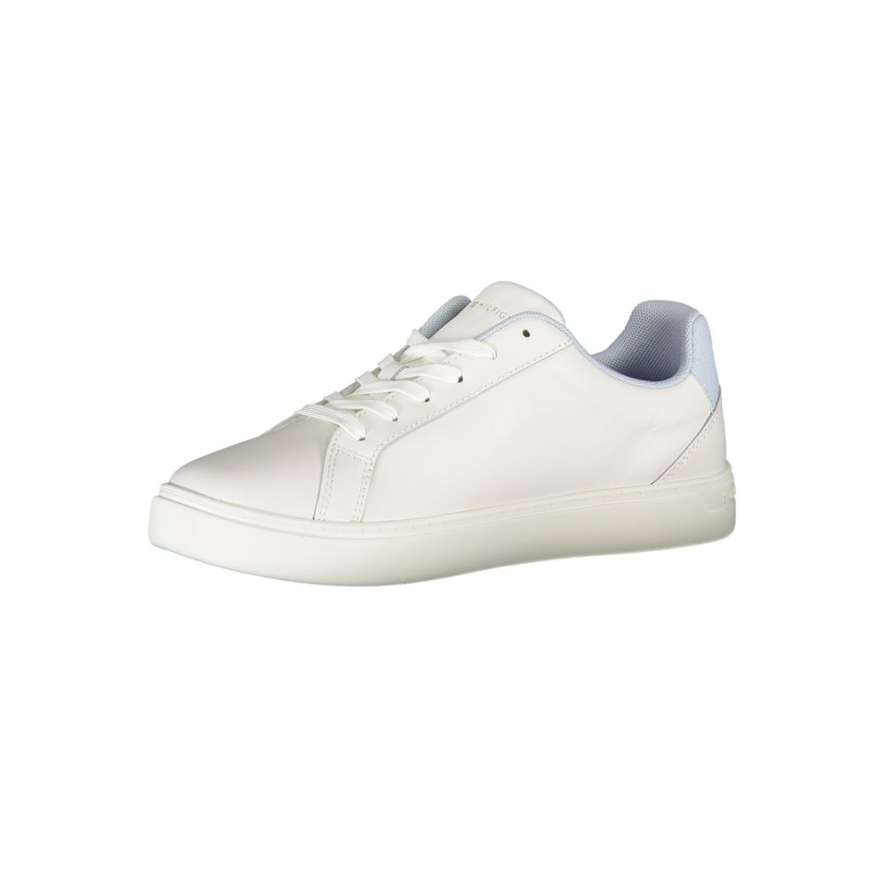 Tommy Hilfiger White Leather Women Sneaker | Regal Royce