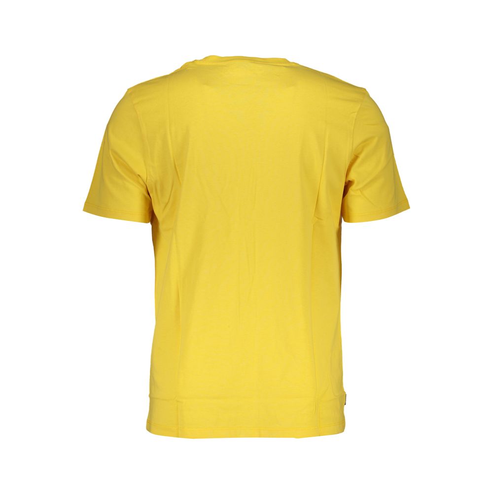 Timberland Yellow Cotton Men T-Shirt | Regal Royce