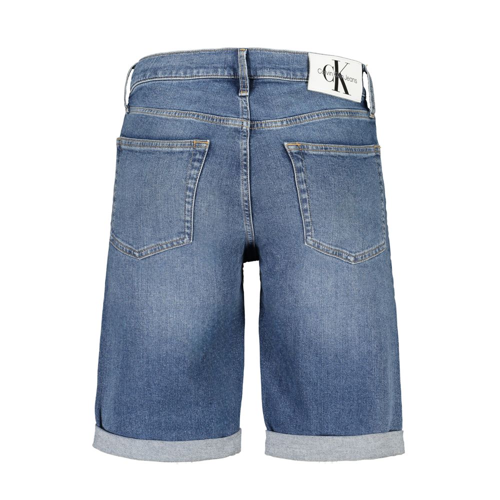 Calvin Klein Blue Cotton Men's Jeans Short | Regal Royce