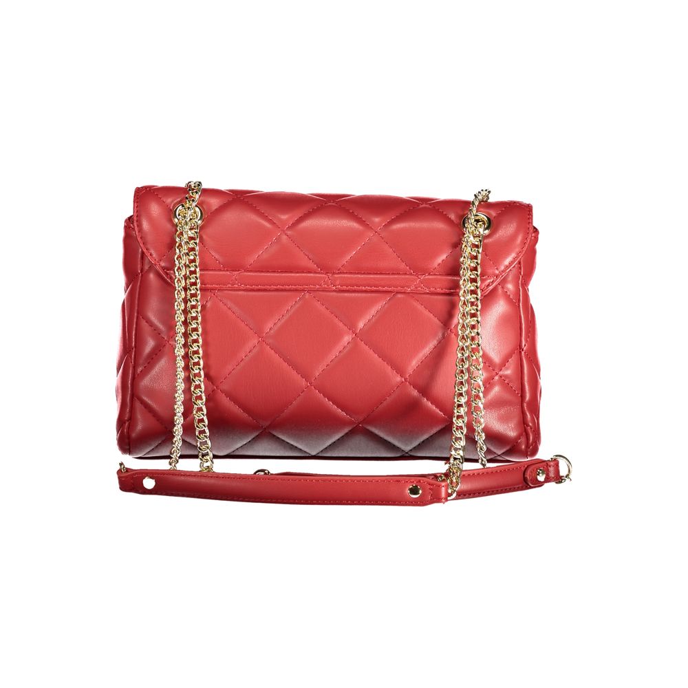 Mario Valentino Rosso Poliuretano Woman Handbag | Regal Royce