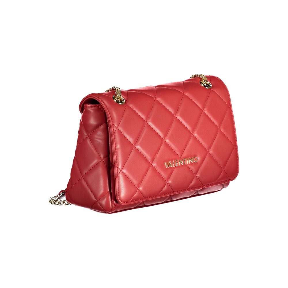 Mario Valentino Rosso Poliuretano Woman Handbag | Regal Royce
