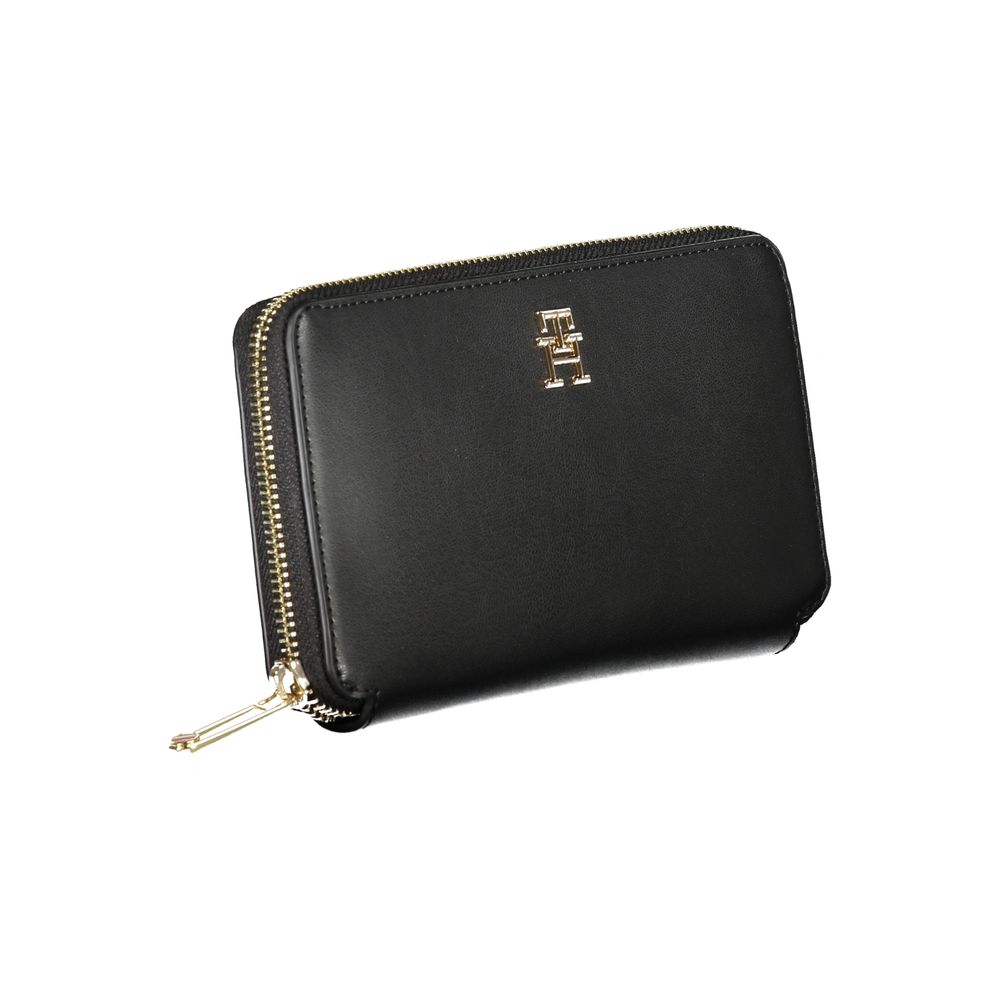 Tommy Hilfiger Black Leather Mens Wallet | Regal Royce
