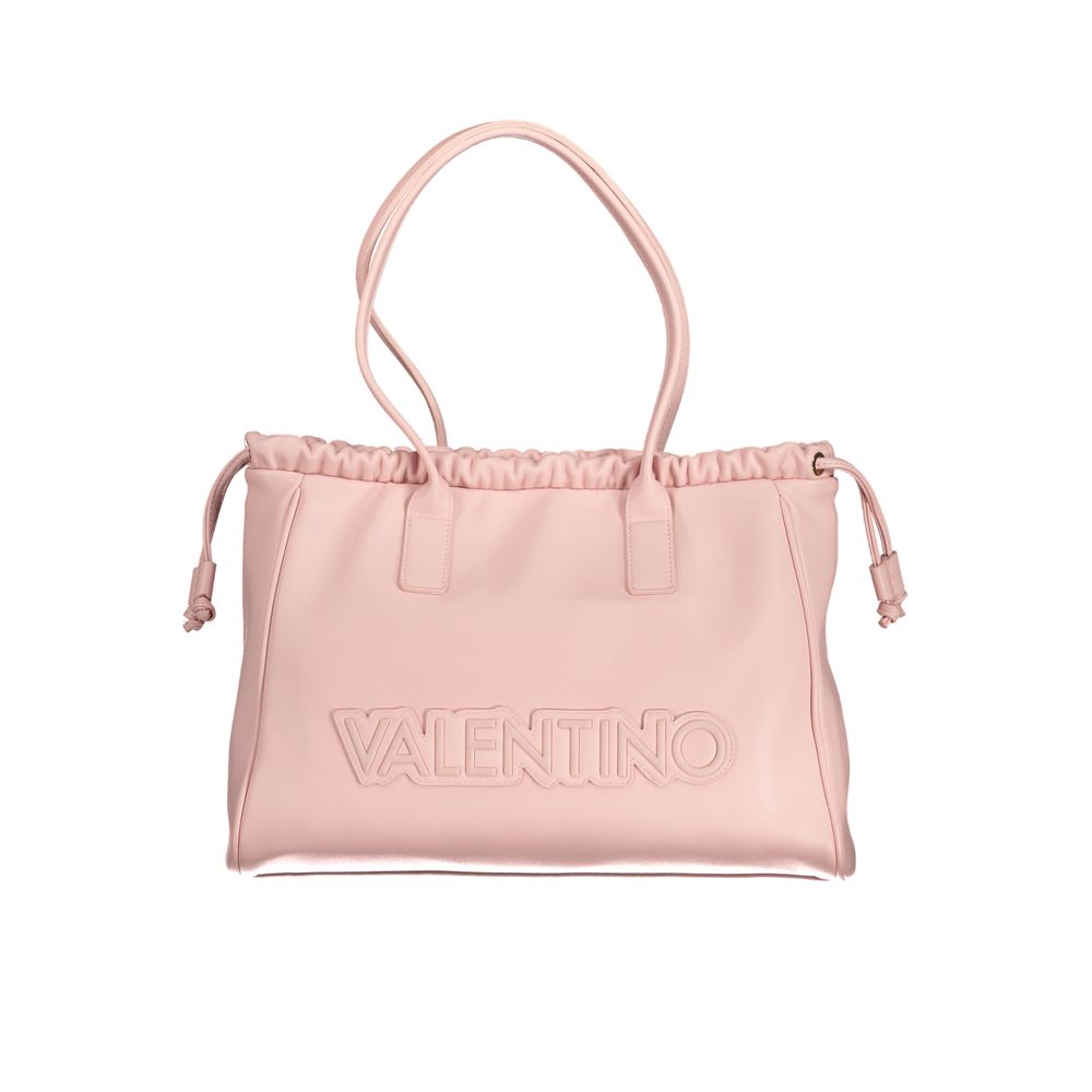 Mario Valentino Rosa Polyurethane Women Handbag | Regal Royce