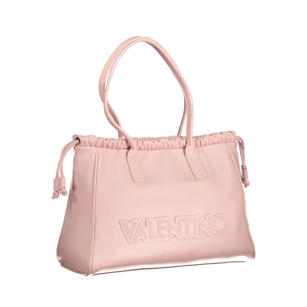 Mario Valentino Rosa Polyurethane Women Handbag | Regal Royce