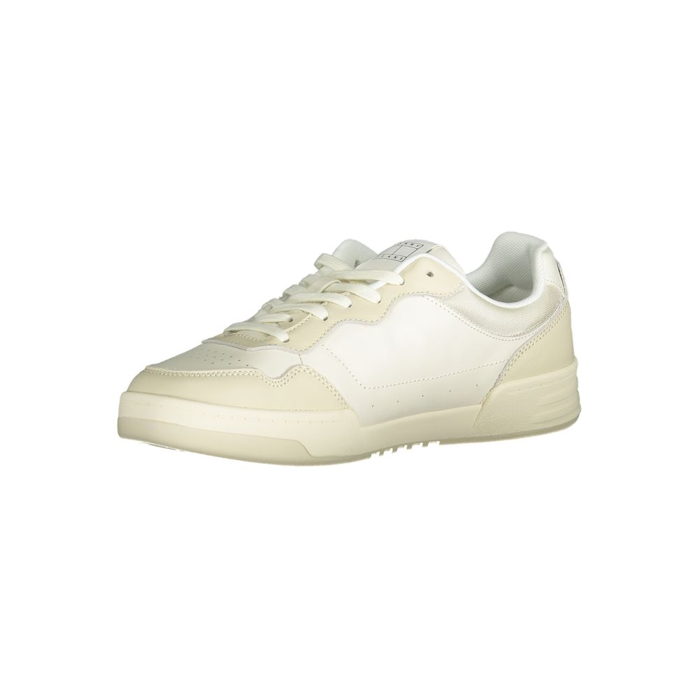 Tommy Hilfiger Beige Polyethylene Men Sneaker | Regal Royce