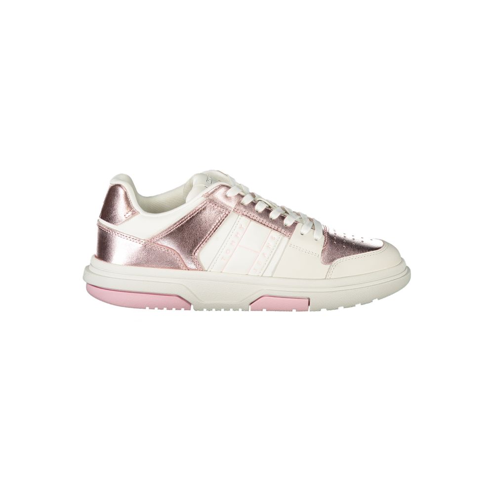Tommy Hilfiger Bianco Poliuretano Women Sneaker | Regal Royce