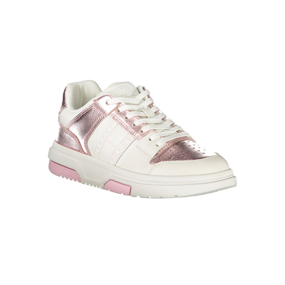 Tommy Hilfiger Bianco Poliuretano Women Sneaker | Regal Royce