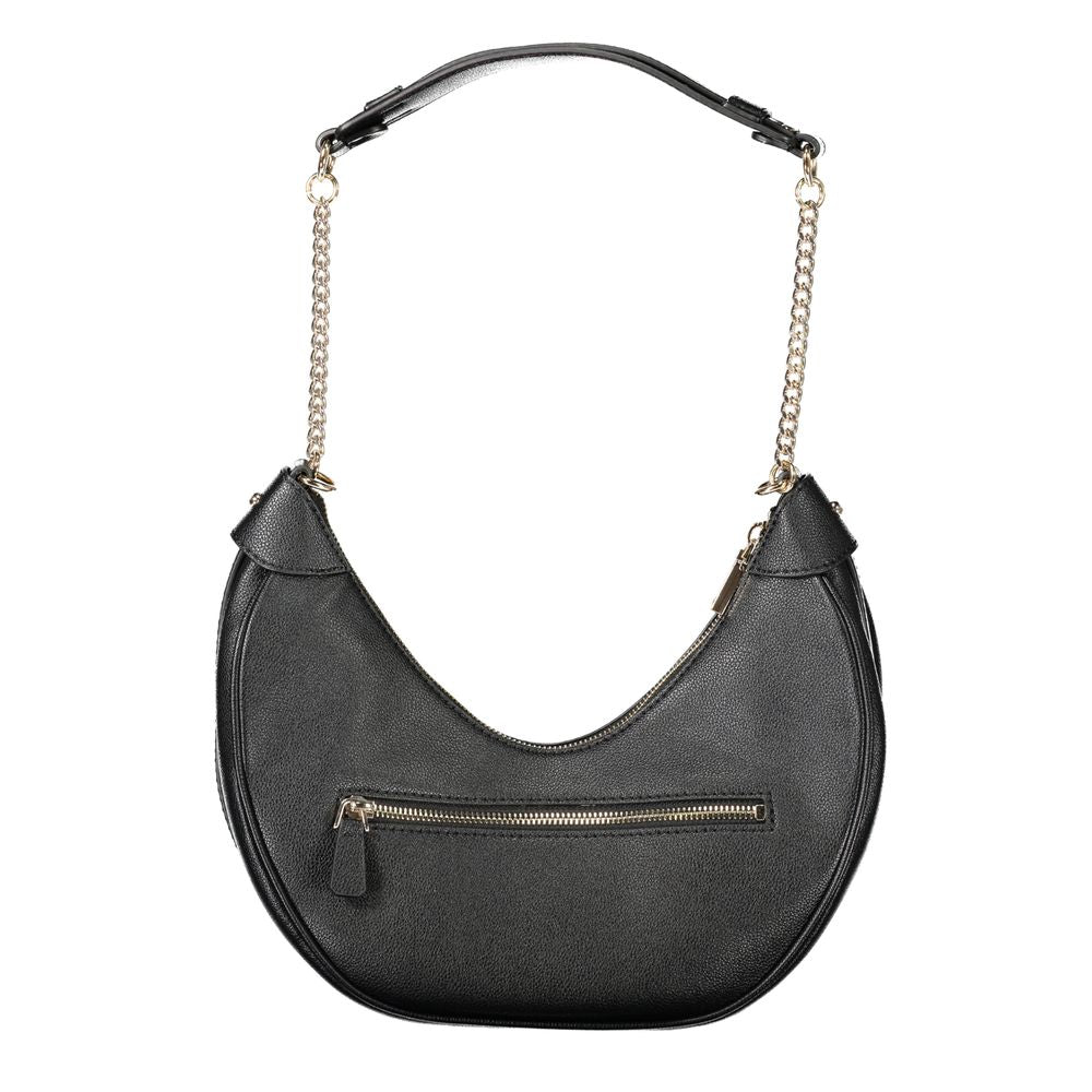 Guess Jeans Black Polyethylene Women Handbag | Regal Royce