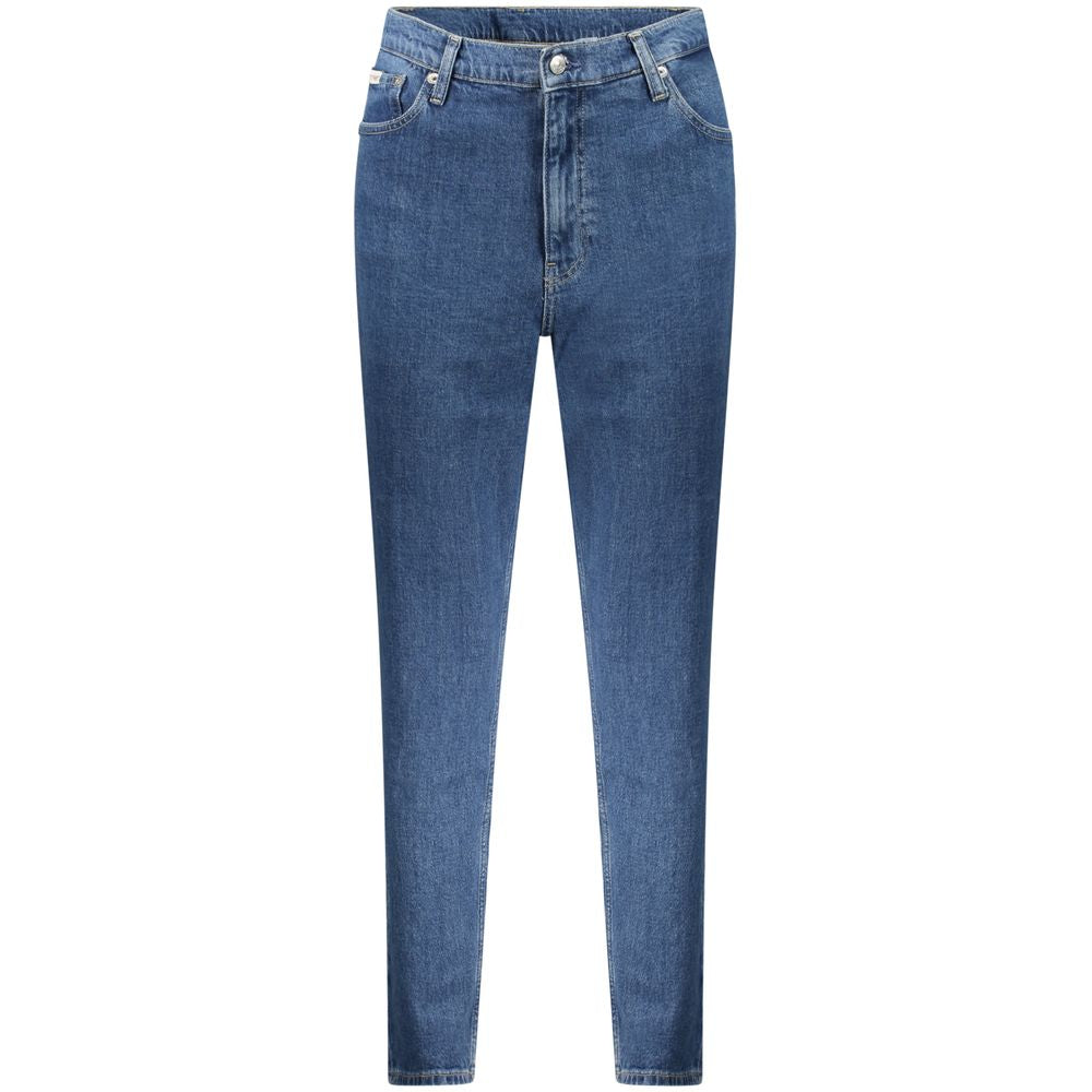 Calvin Klein Blu Cotton Women's Jean | Regal Royce
