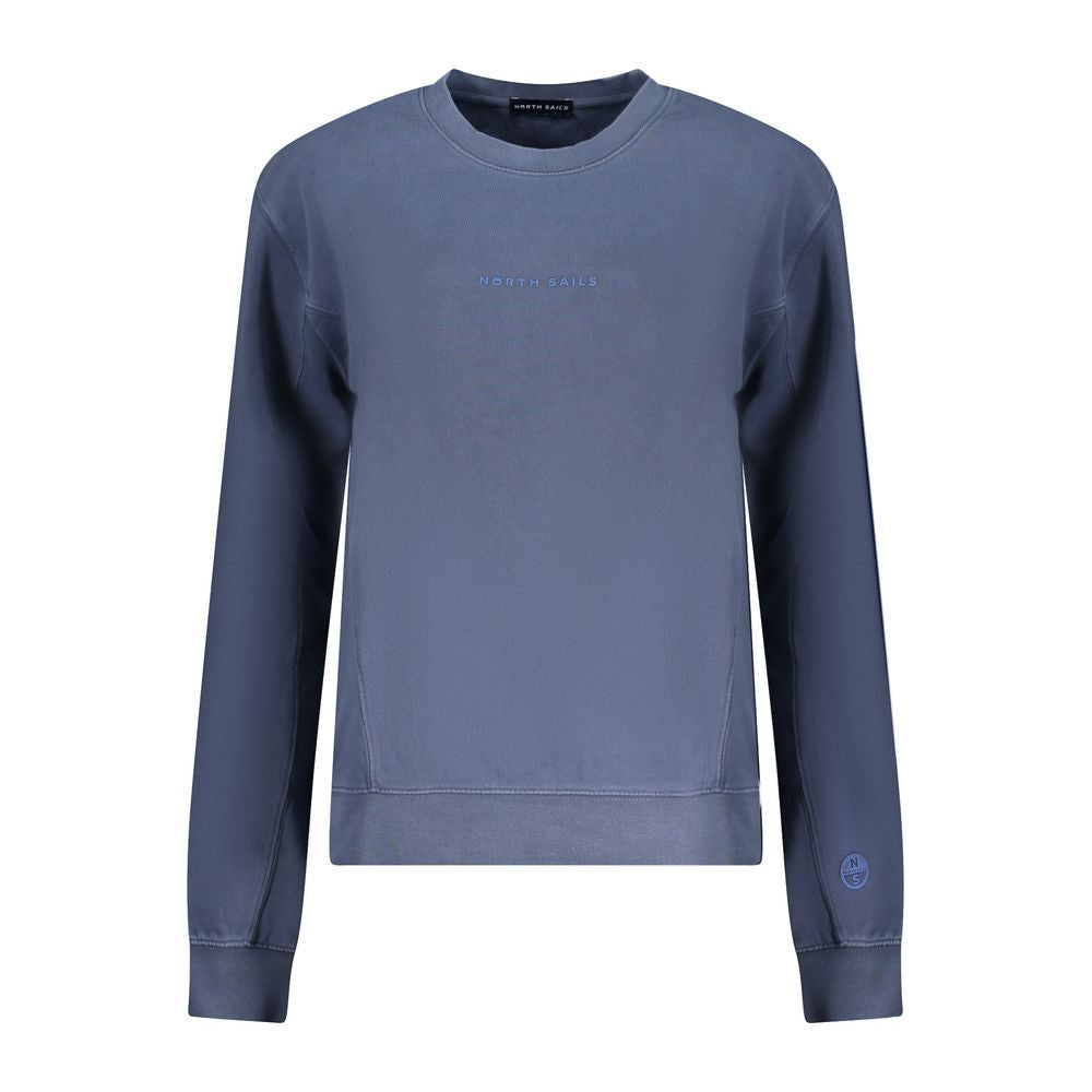 North Sails Blue Cotton Women Sweater | Regal Royce