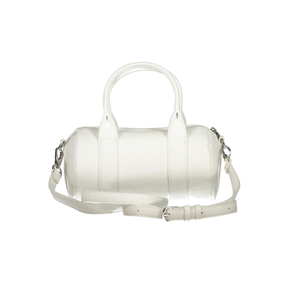Mario Valentino Bianco Poliuretano Women Handbag | Regal Royce