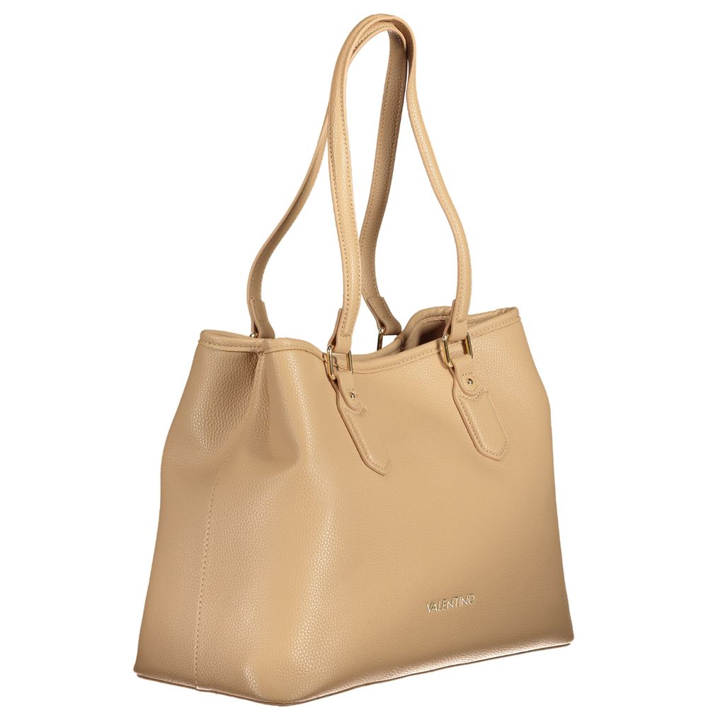 Mario Valentino Beige Polyethylene Women Handbag | Regal Royce