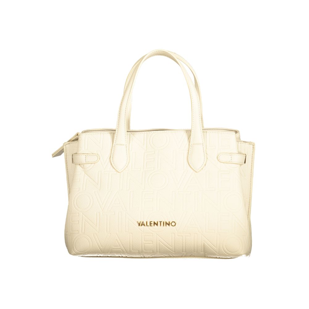 Mario Valentino Beige Polyethylene Women Handbag | Regal Royce