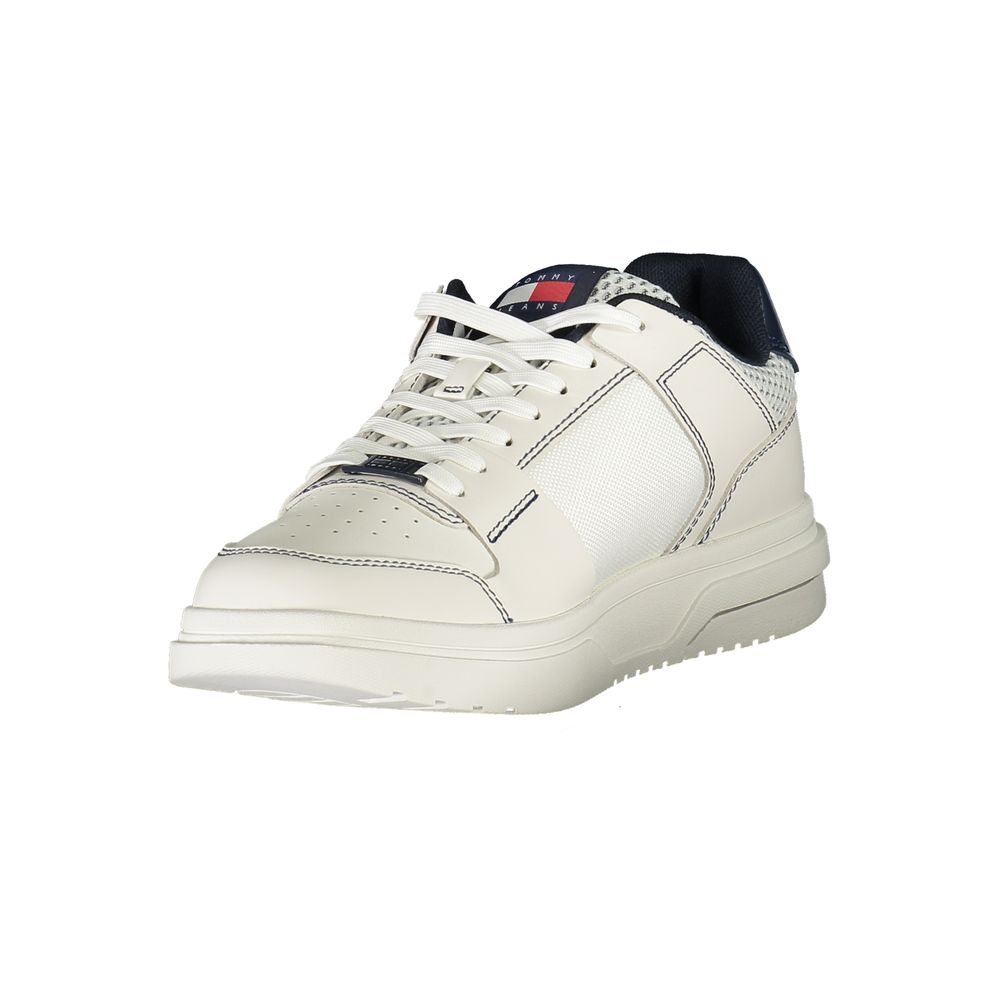 Tommy Hilfiger Blue Leather Men Sneaker | Regal Royce