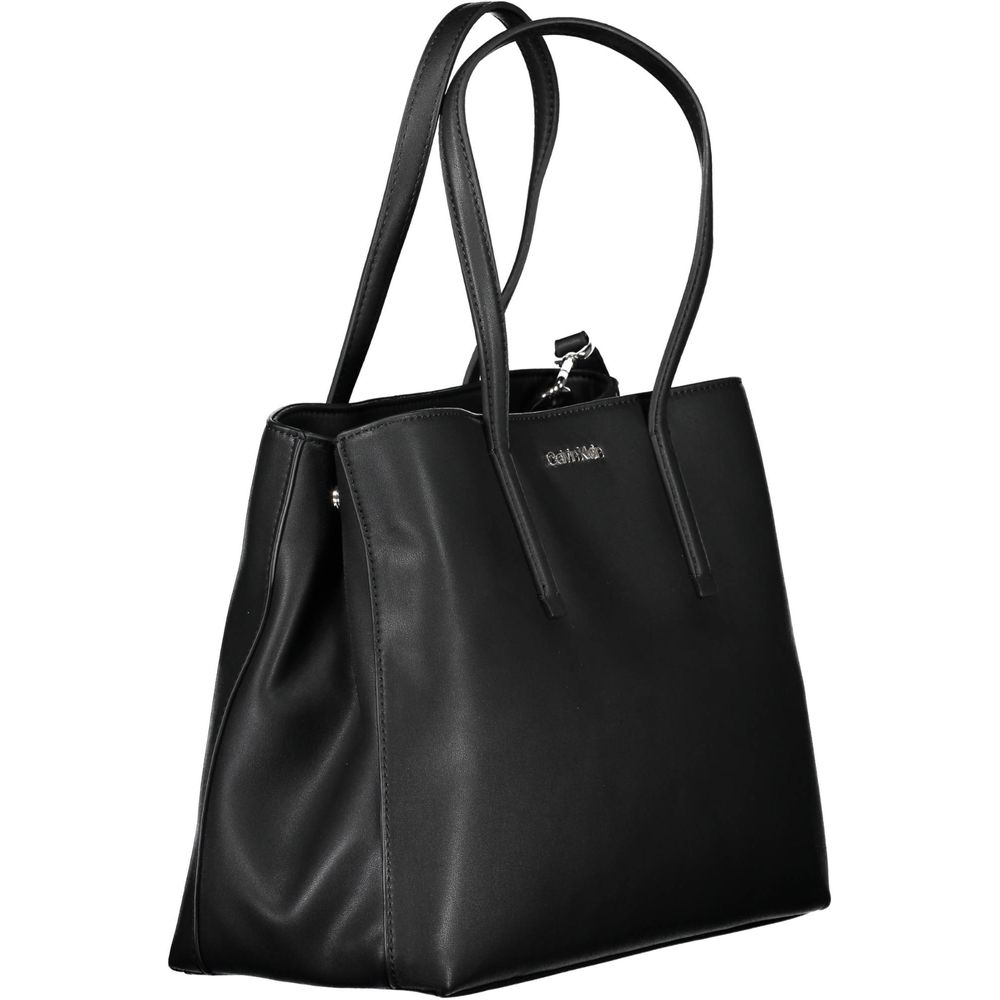 Calvin Klein Black Polyester Women Handbag | Regal Royce