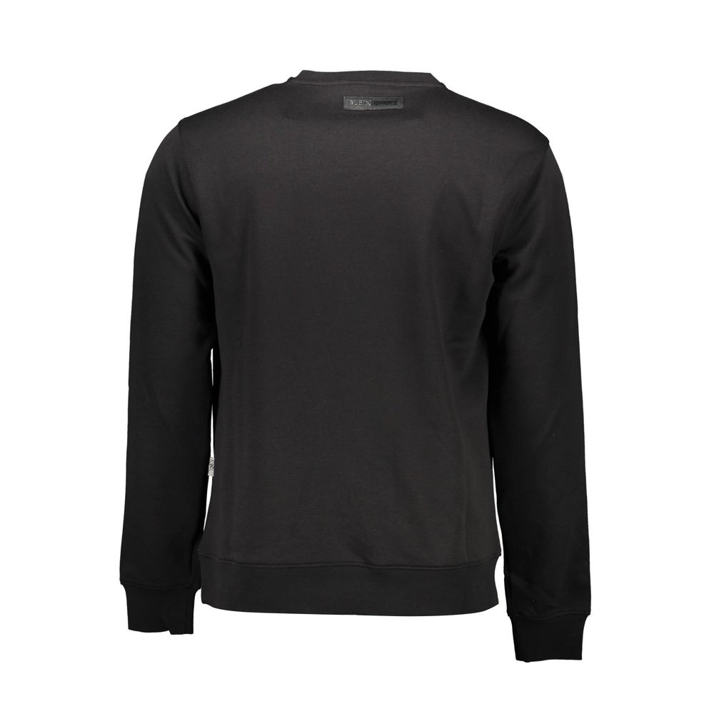 Plein Sport Black Cotton Men's Sweatshirt | Regal Royce