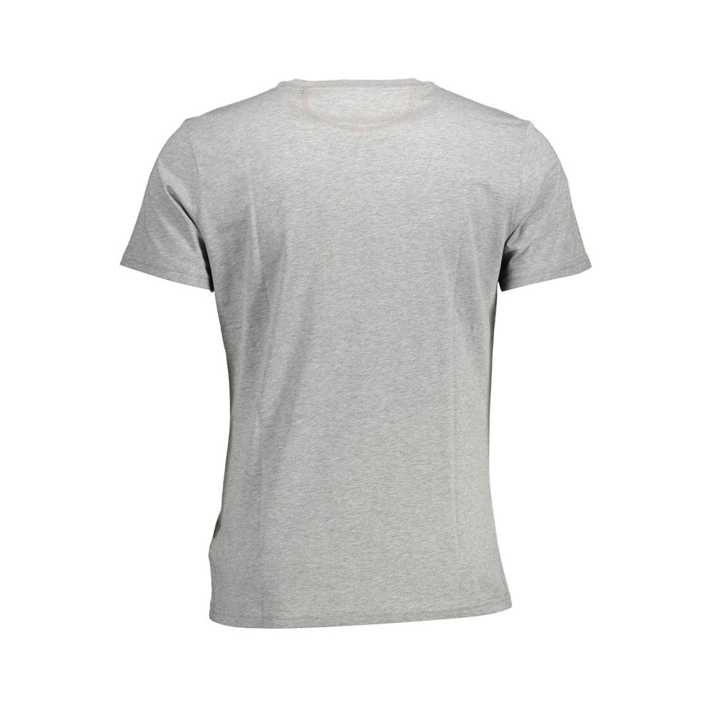 La Martina Grigio Cotton Men's T-Shirt | Regal Royce