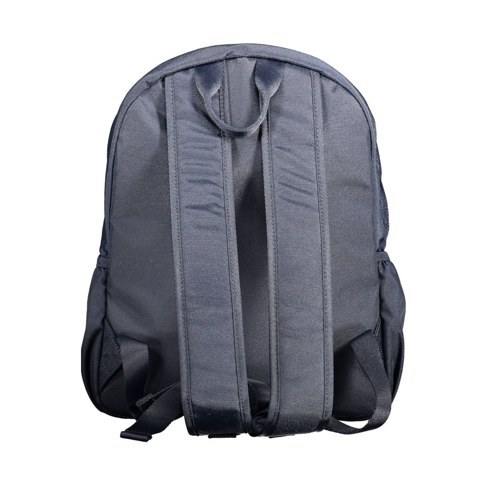 Tommy Hilfiger Blue Polyester Men Backpack | Regal Royce