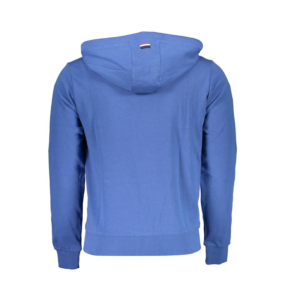 U.S. POLO ASSN. Blue Cotton Men Sweater | Regal Royce