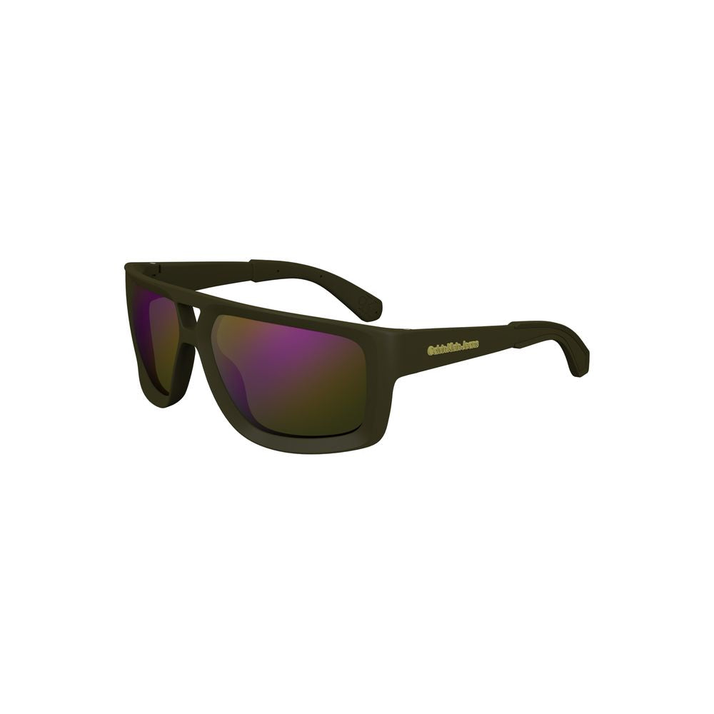 Calvin Klein Green Plastic Men Sunglass | Regal Royce