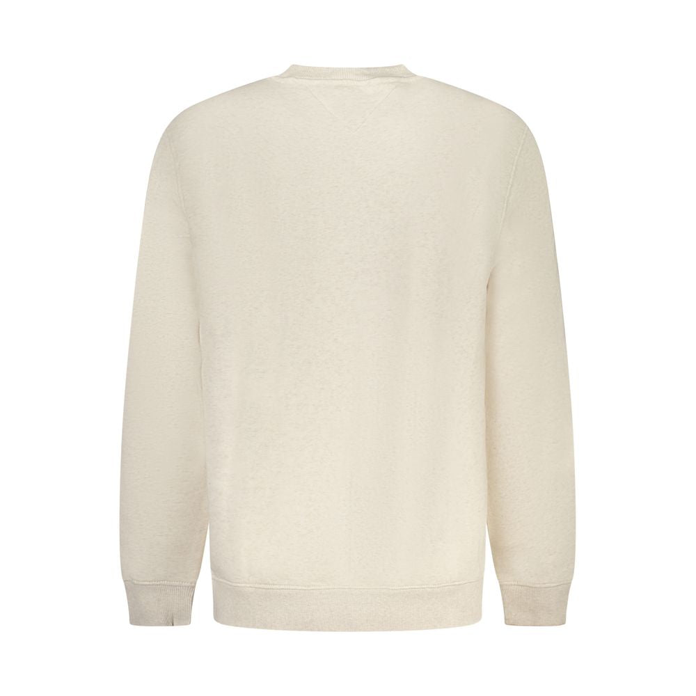 Tommy Hilfiger Beige Cotton Men Sweatshirt | Regal Royce