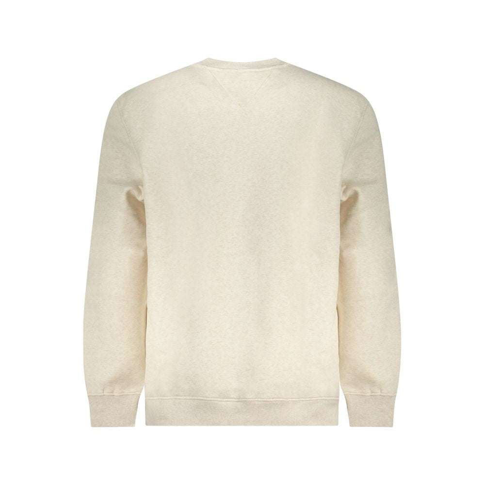 Tommy Hilfiger Beige Cotton Men Sweatshirt | Regal Royce