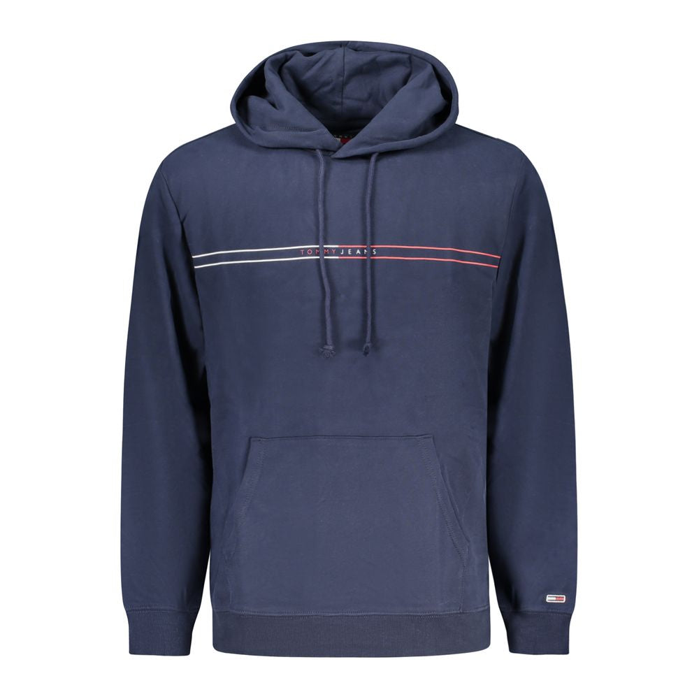 Tommy Hilfiger Blue Cotton Men Sweatshirt | Regal Royce