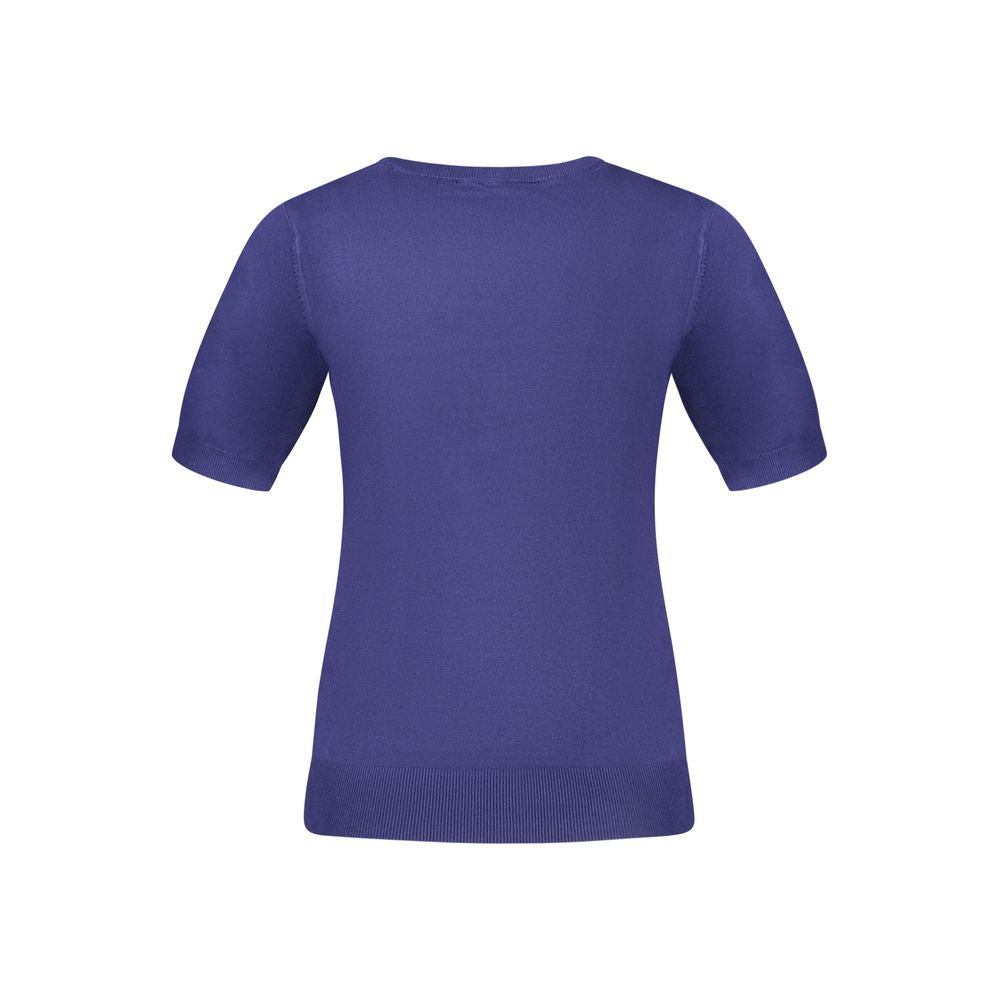 Guess Jeans Blu Viscosa Woman Sweater | Regal Royce