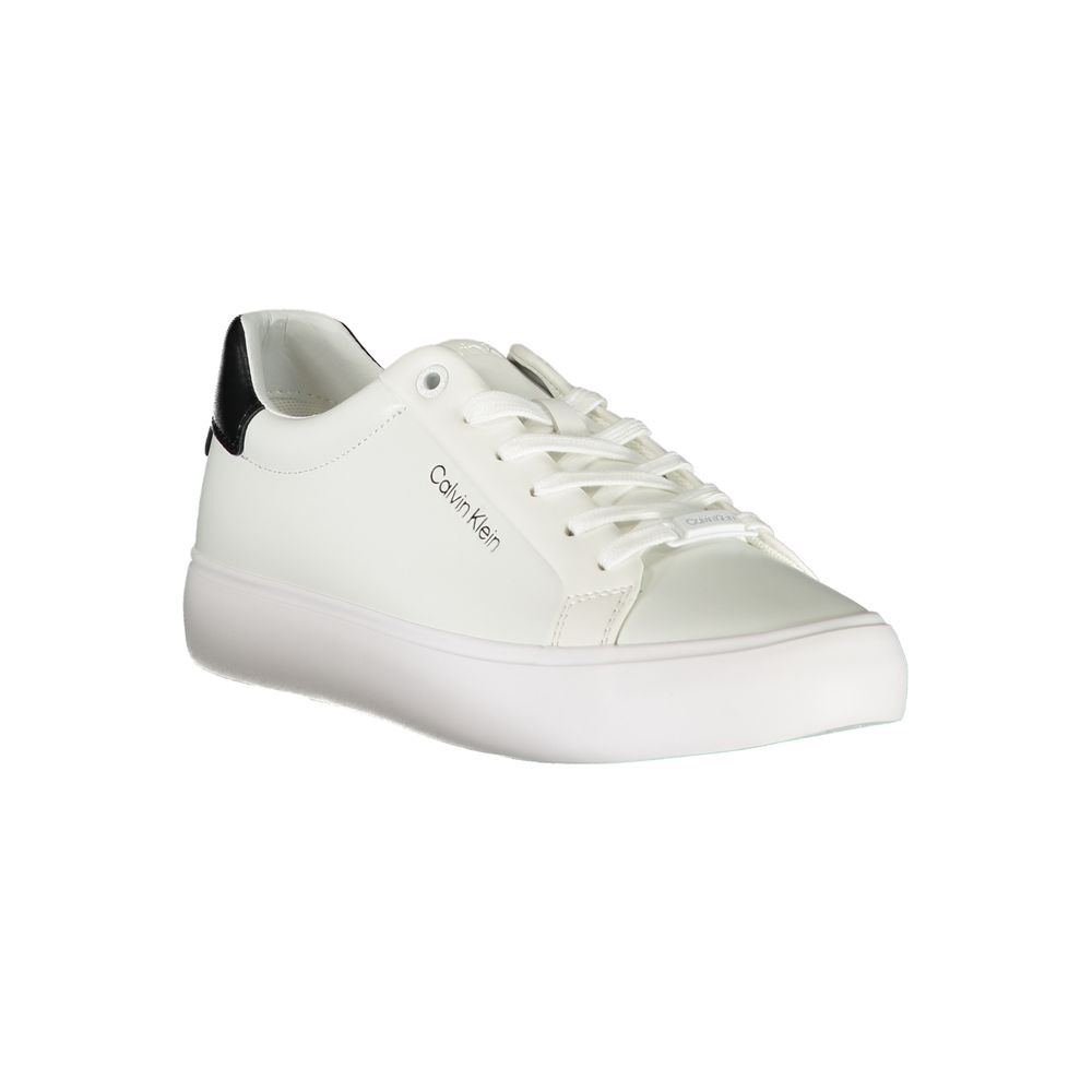 Calvin Klein Bianco Leather Women Sneaker | Regal Royce