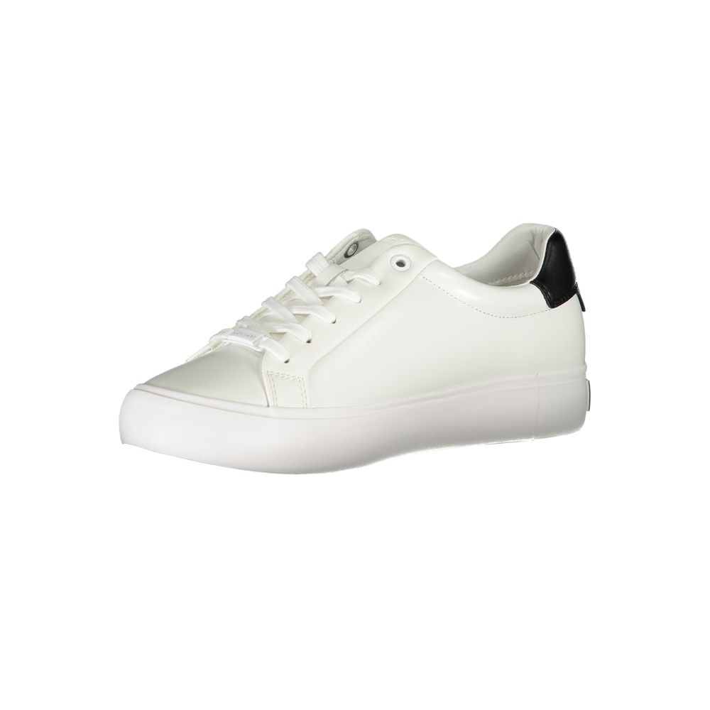 Calvin Klein Bianco Leather Women Sneaker | Regal Royce